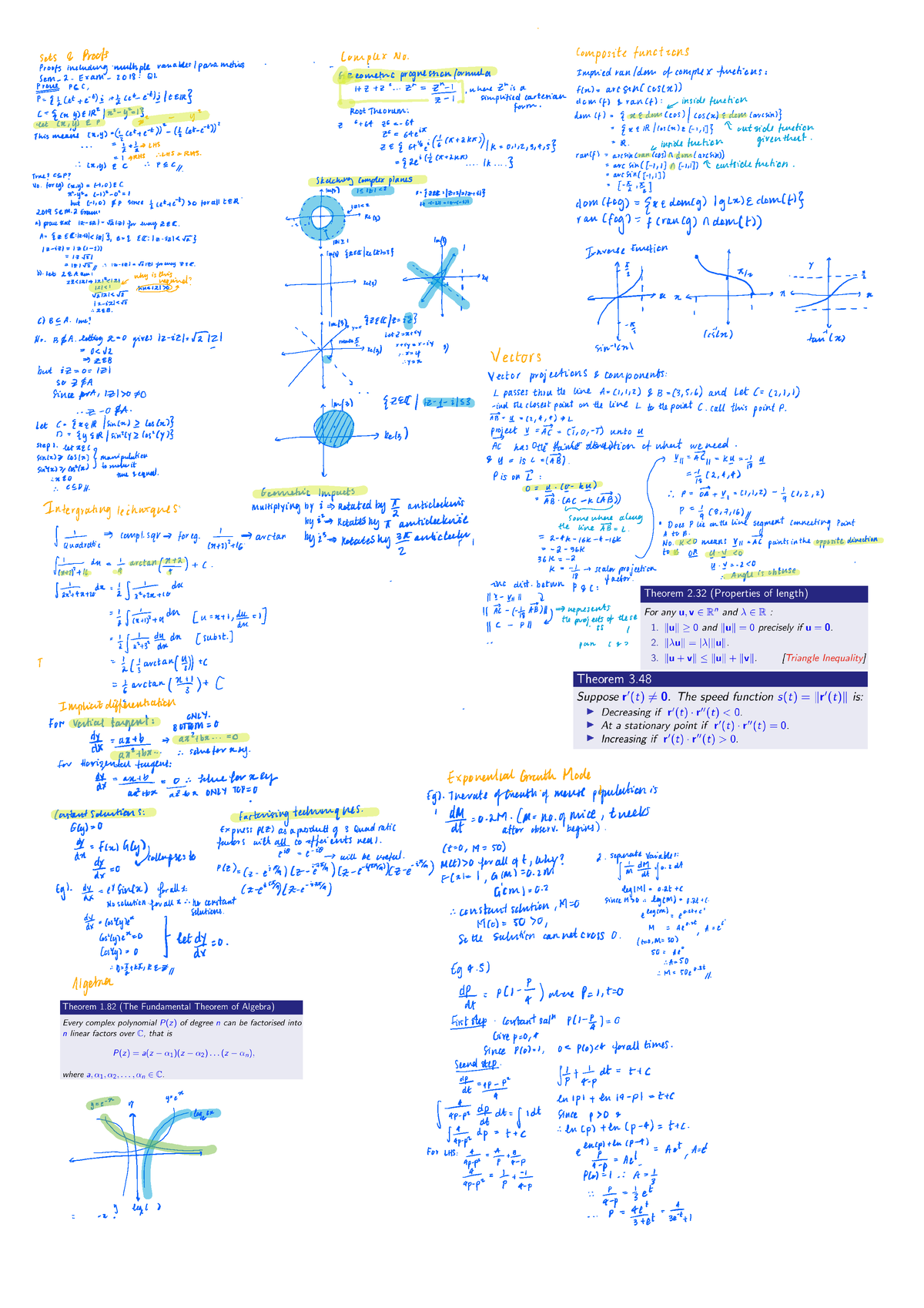 Calc Cheat Sheet 1 - ENGLISH LANGUAGE Written Examination Thursday 13 ...