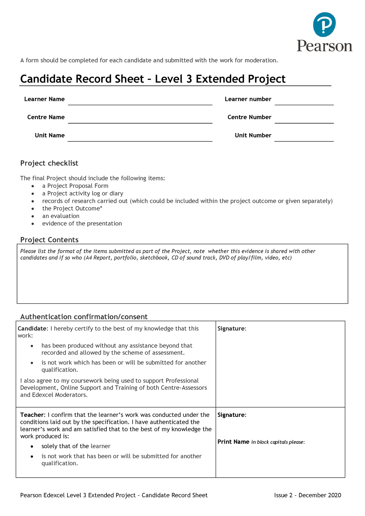 digital-candidate-record-sheet-pearson-edexcel-level-3-extended