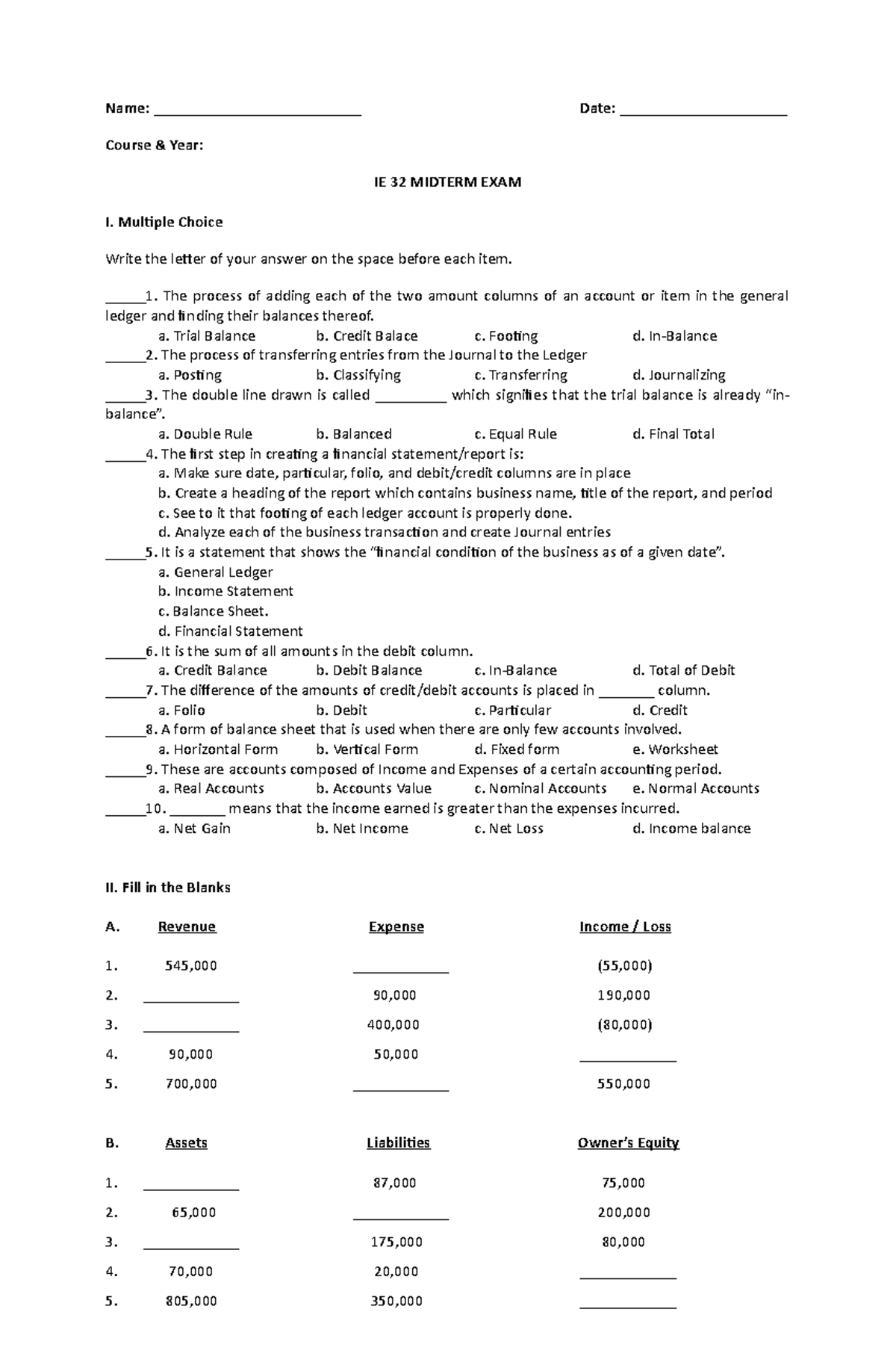 test-10-july-2018-questions-name-date