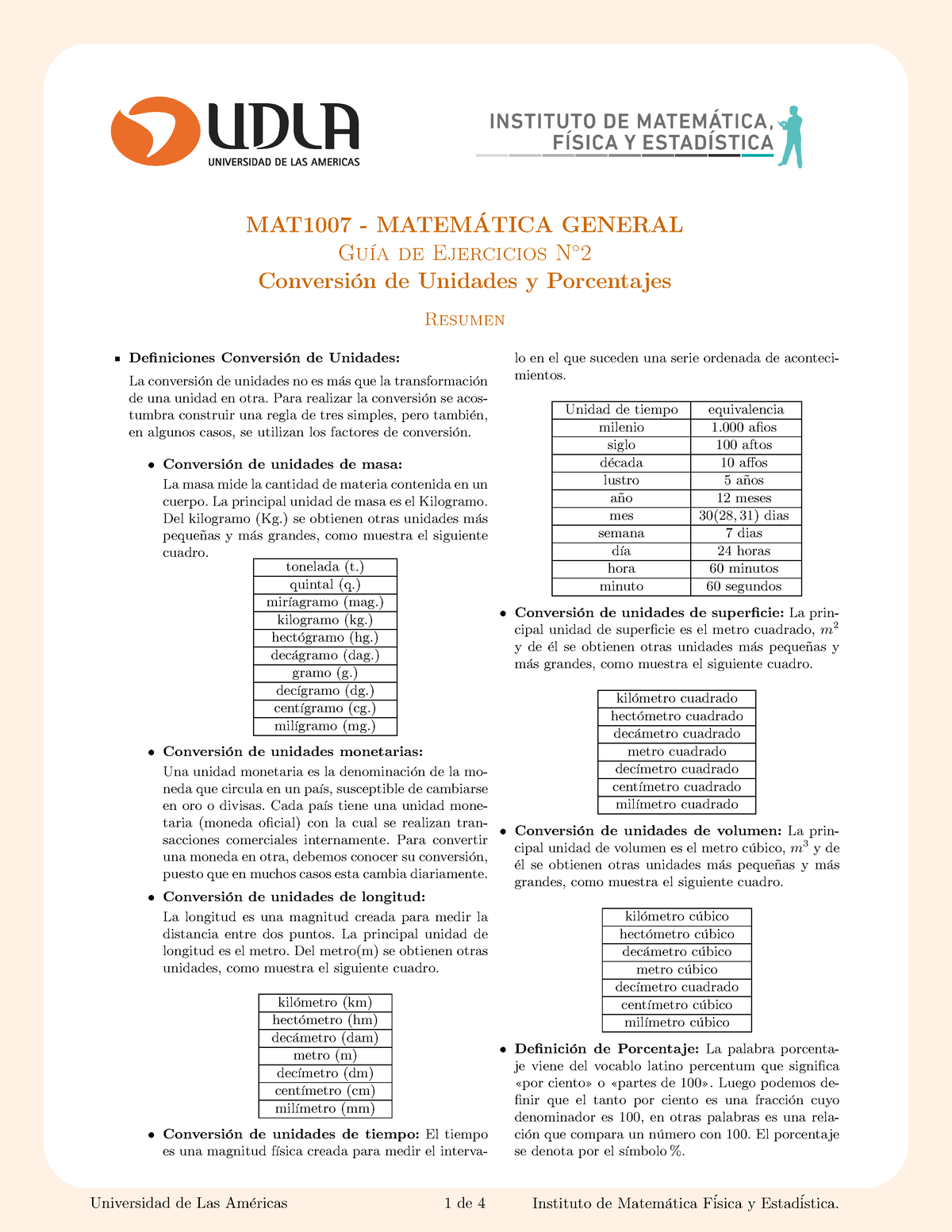 5 MAT 100 C5 Guía 2 - Ijhyt5f5g - MAT1007 - MATEM ́ATICA GENERAL Gu ́ıa ...