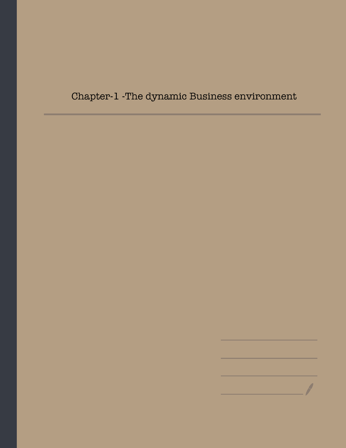 Chapter -1 - Management - MGMT 100 - Chapter-1 -The Dynamic Business ...