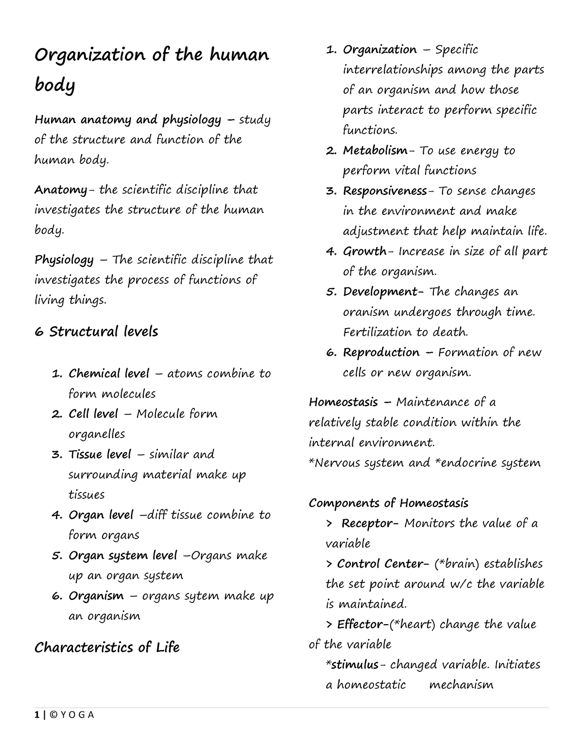 anaphy-lecture-reviewer-organization-of-the-human-body-human-anatomy