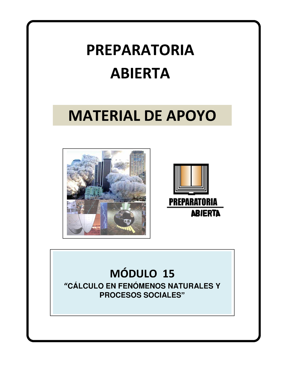 Modulo 15 - Guia De Apoyo - MATERIAL DE APOYO MÓDULO 15 “CÁLCULO EN ...