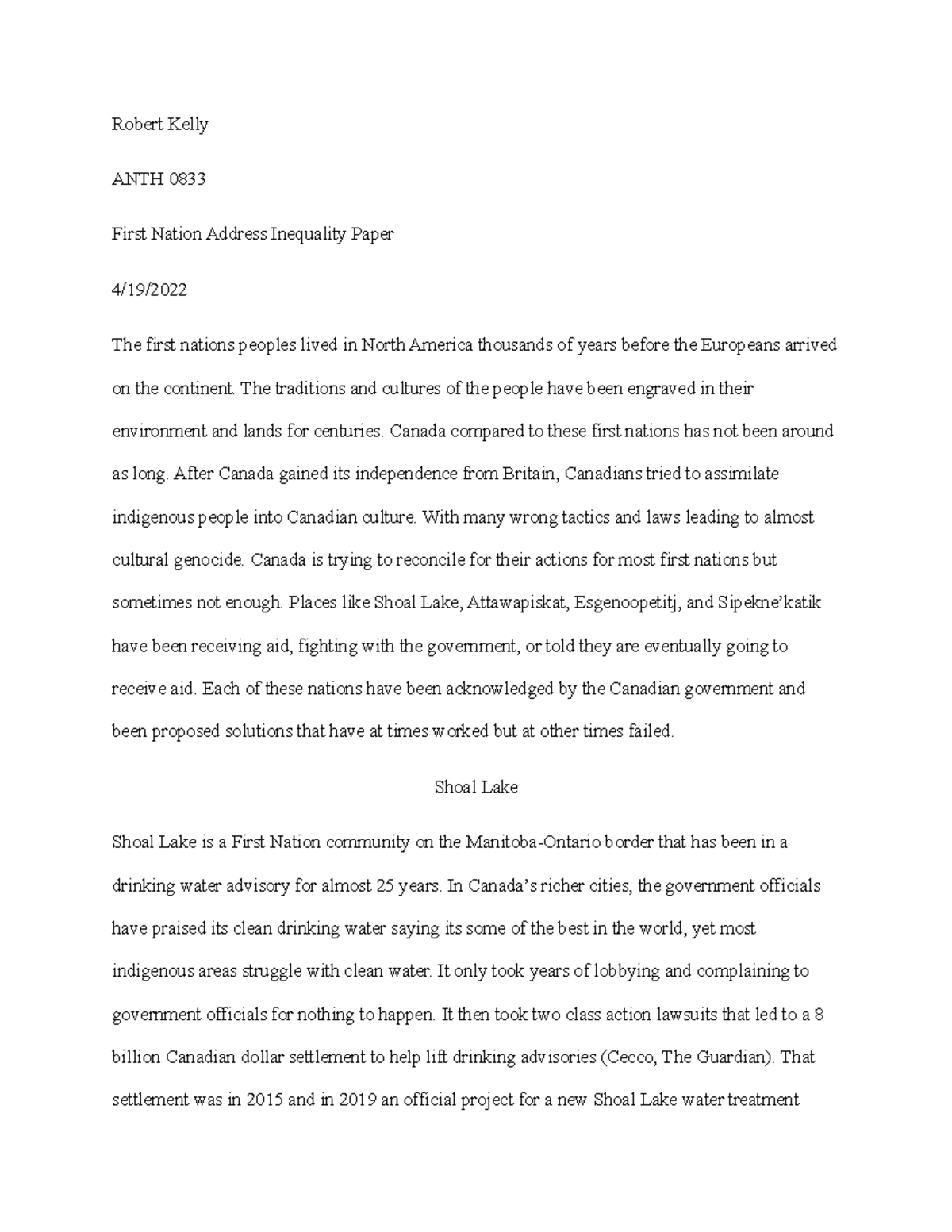 Notes on the Western Eskimo. First paper. General Remarks.