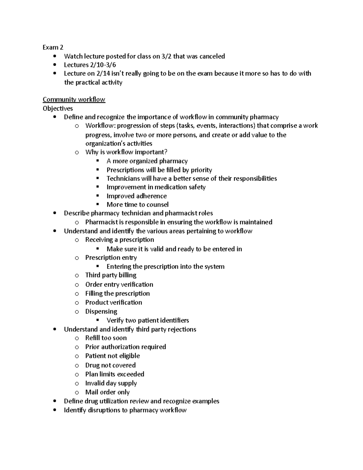 IPC 2 Exam 2 - Study Guide For The Second Exam - Exam 2 Watch Lecture ...