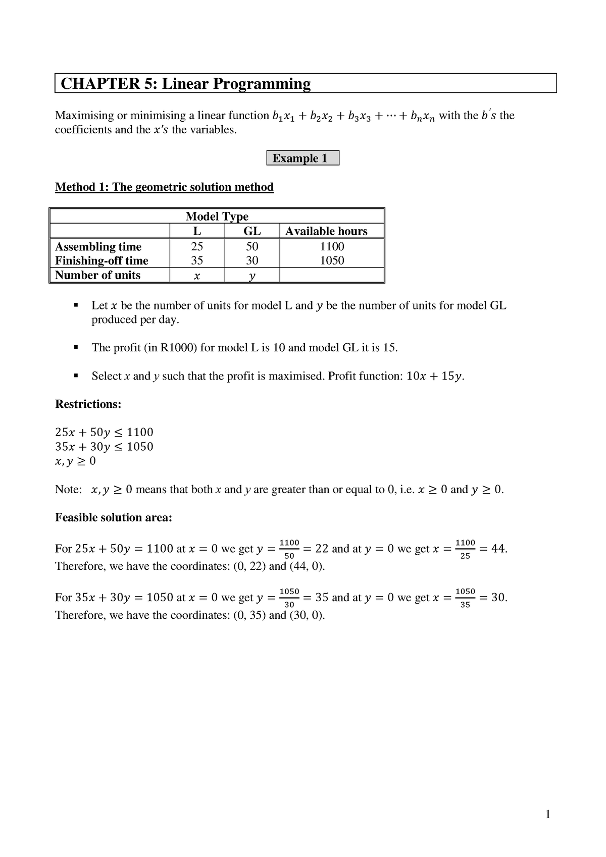 linear-programming-stk-chapter-5-linear-programming-maximising-or