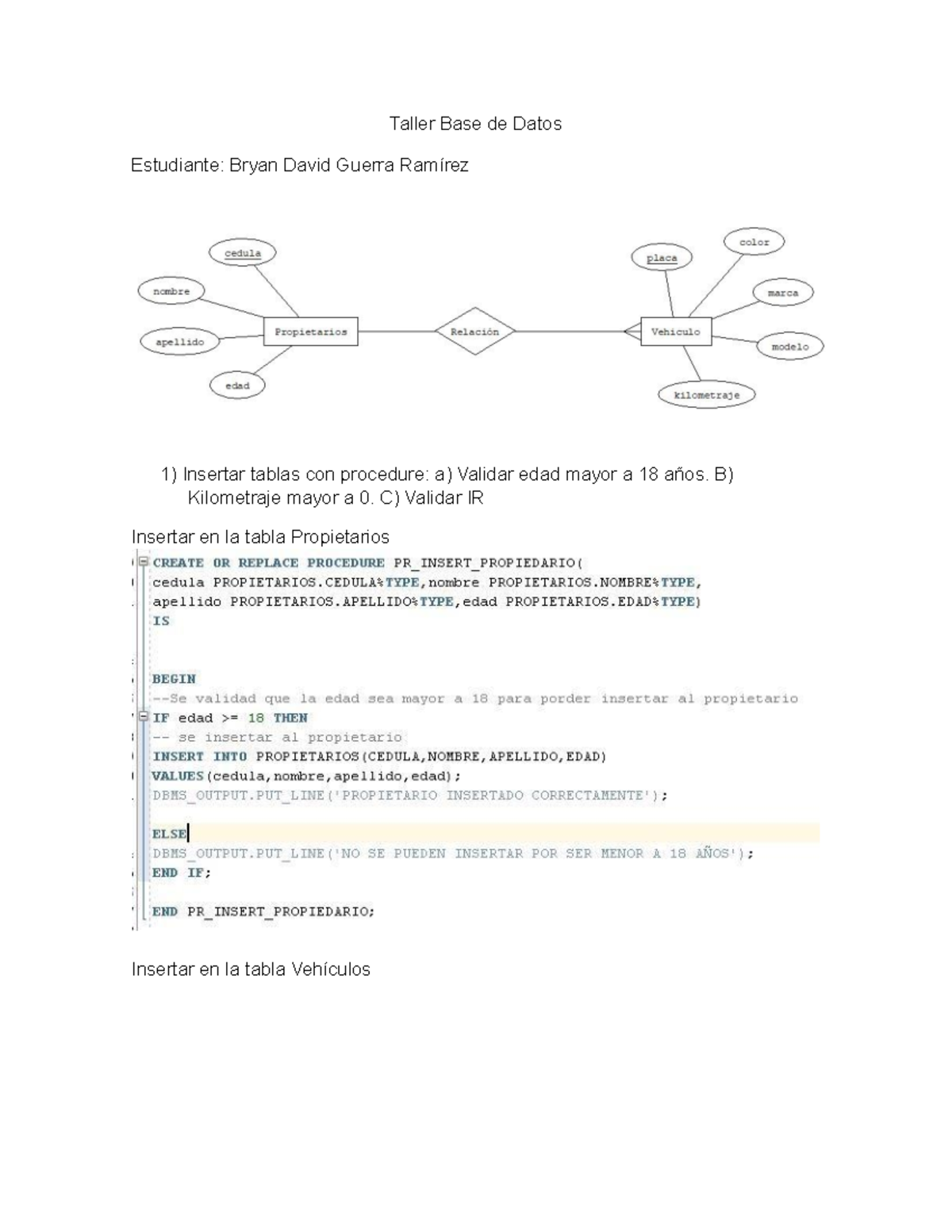 Taller Base de Datos - Bryan David Guerra Ramirez - Taller Base de ...