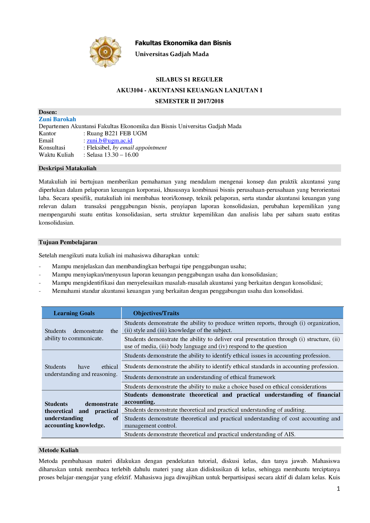 Exam 16 August 2018 Questions Fakultas Ekonomika Dan Bisnis 