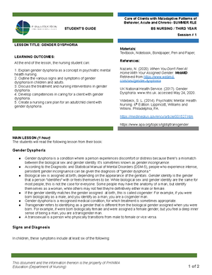 Student Guides Fillable Year 1 Session 2 - Year 1, Session 2: THE ...