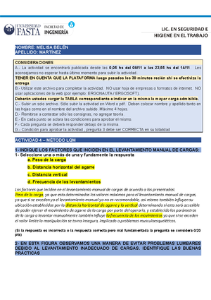 Cronograma Licenciatura En Higiene Y Seguridad En El Trabajo