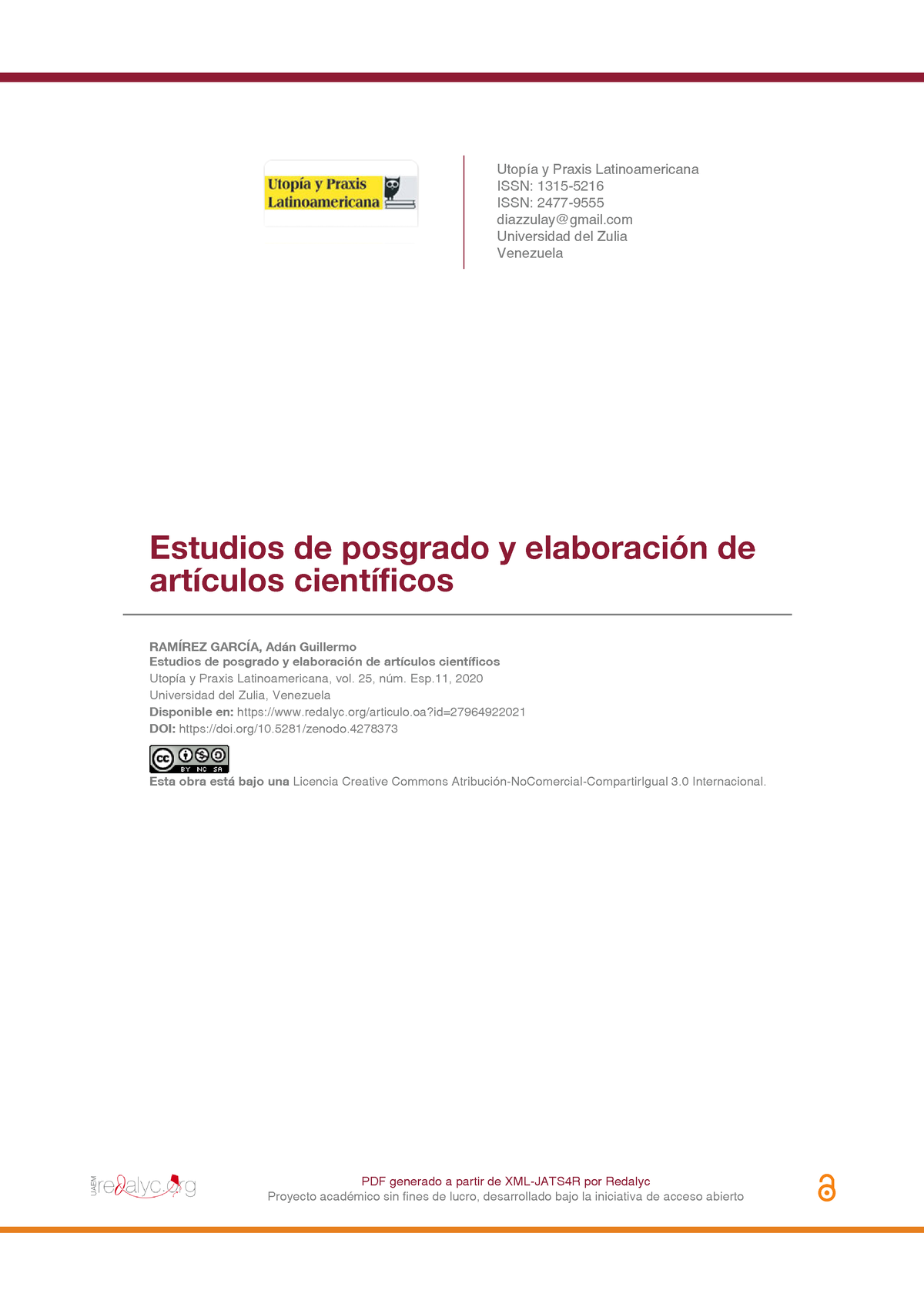 Ensayo Pdf Generado A Partir De Xml Jats R Por Redalyc