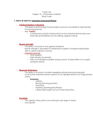 FSHN 185 -Ch. 10 Major MInerals Study Guide - FSHN 185 - 1 Study Guide ...