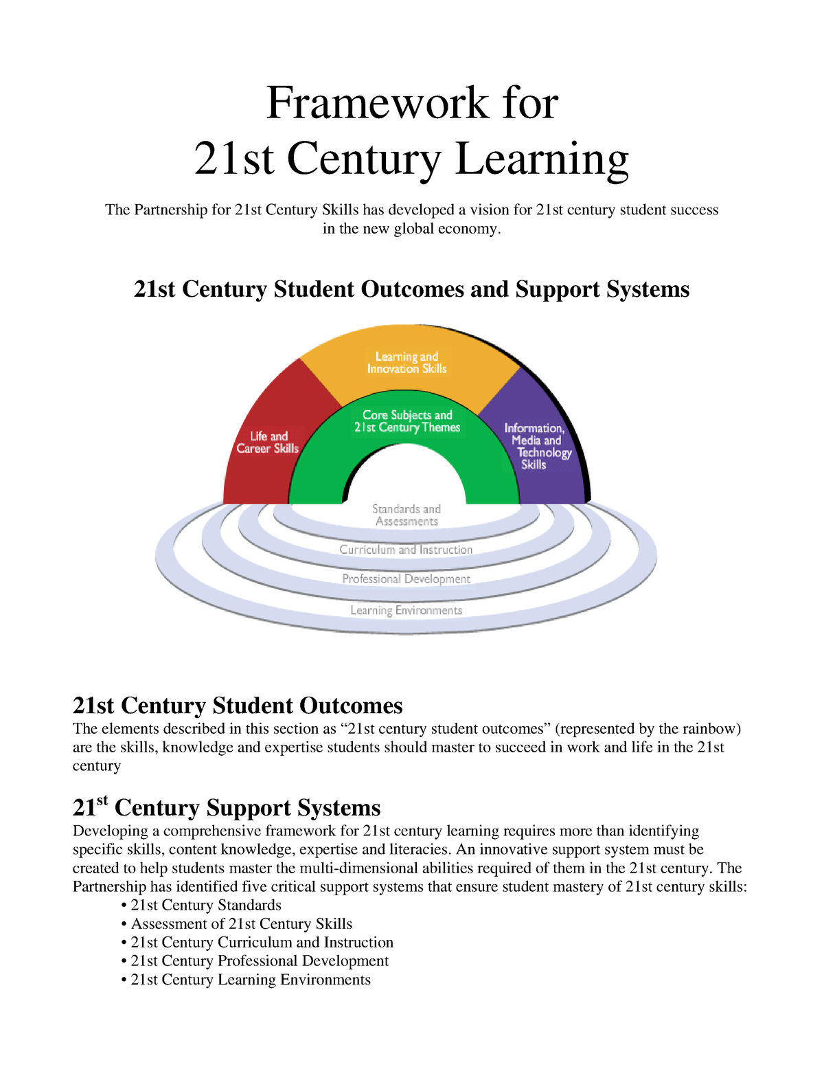 21st century skills thesis