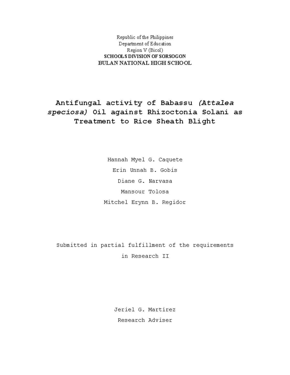 Research-Manuscript-Template - Republic of the Philippines Department ...