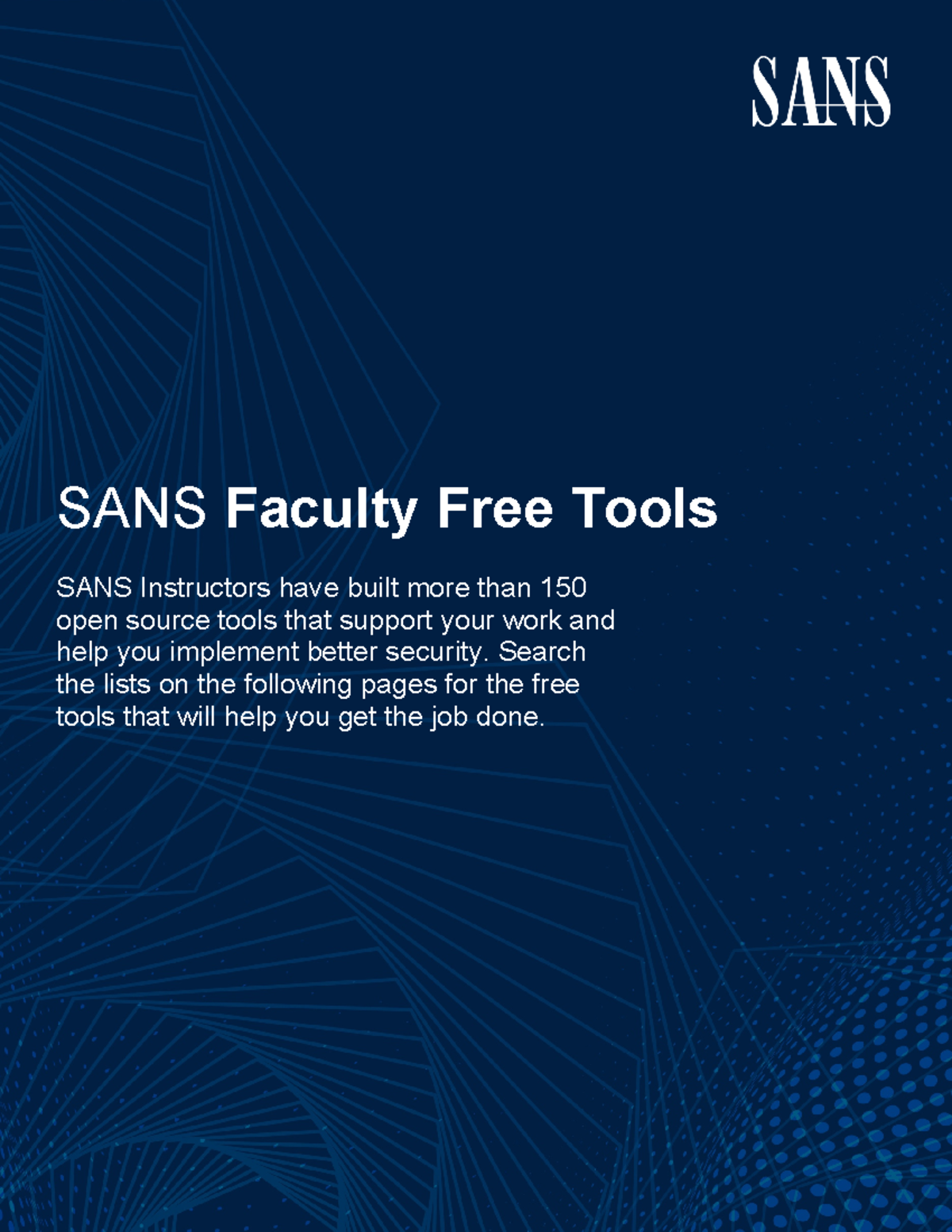 1719218737444 - IT Book For Student - SANS Faculty Free Tools SANS ...
