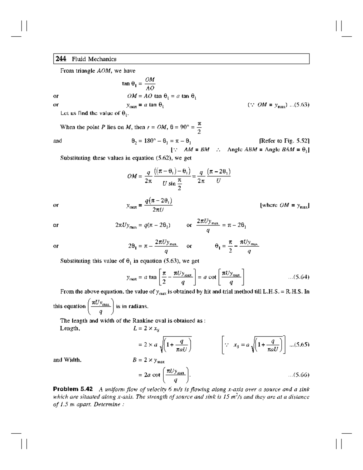 03. Fluid Mechanics and Hydraulic Machines -28 - Fluid Mechanics And ...