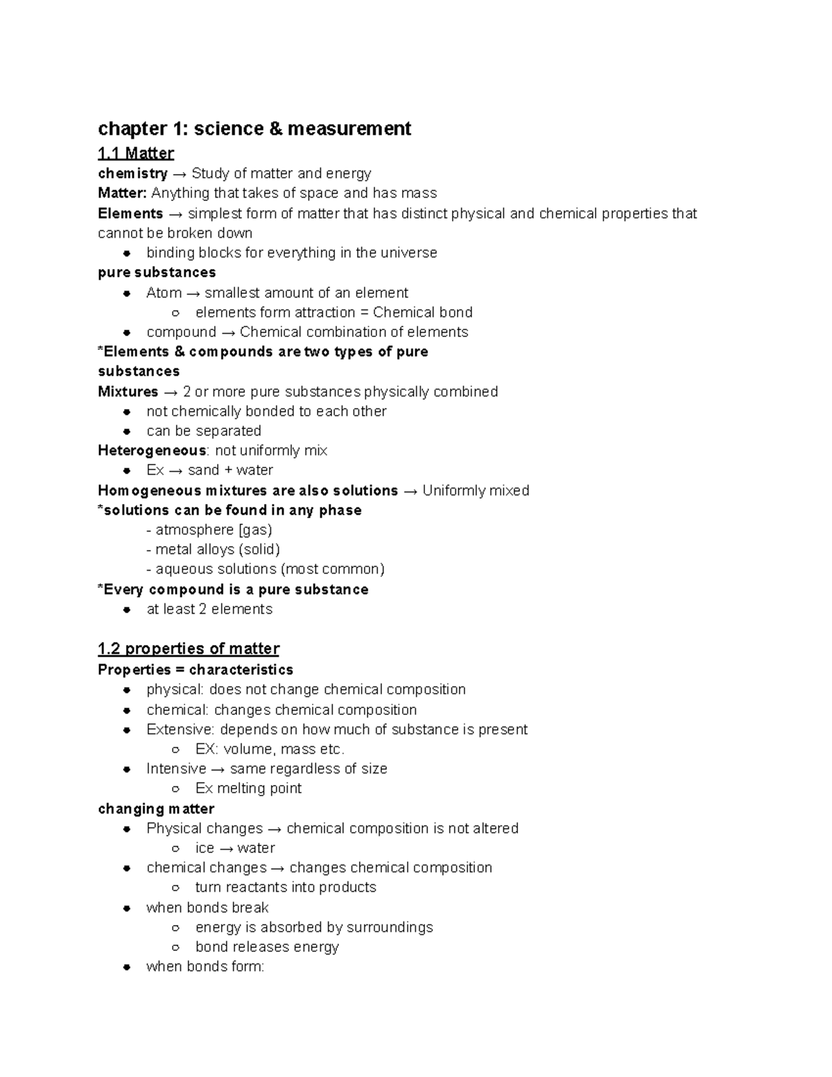 chem-chapter-1-notes-chapter-1-science-measurement-1-matter