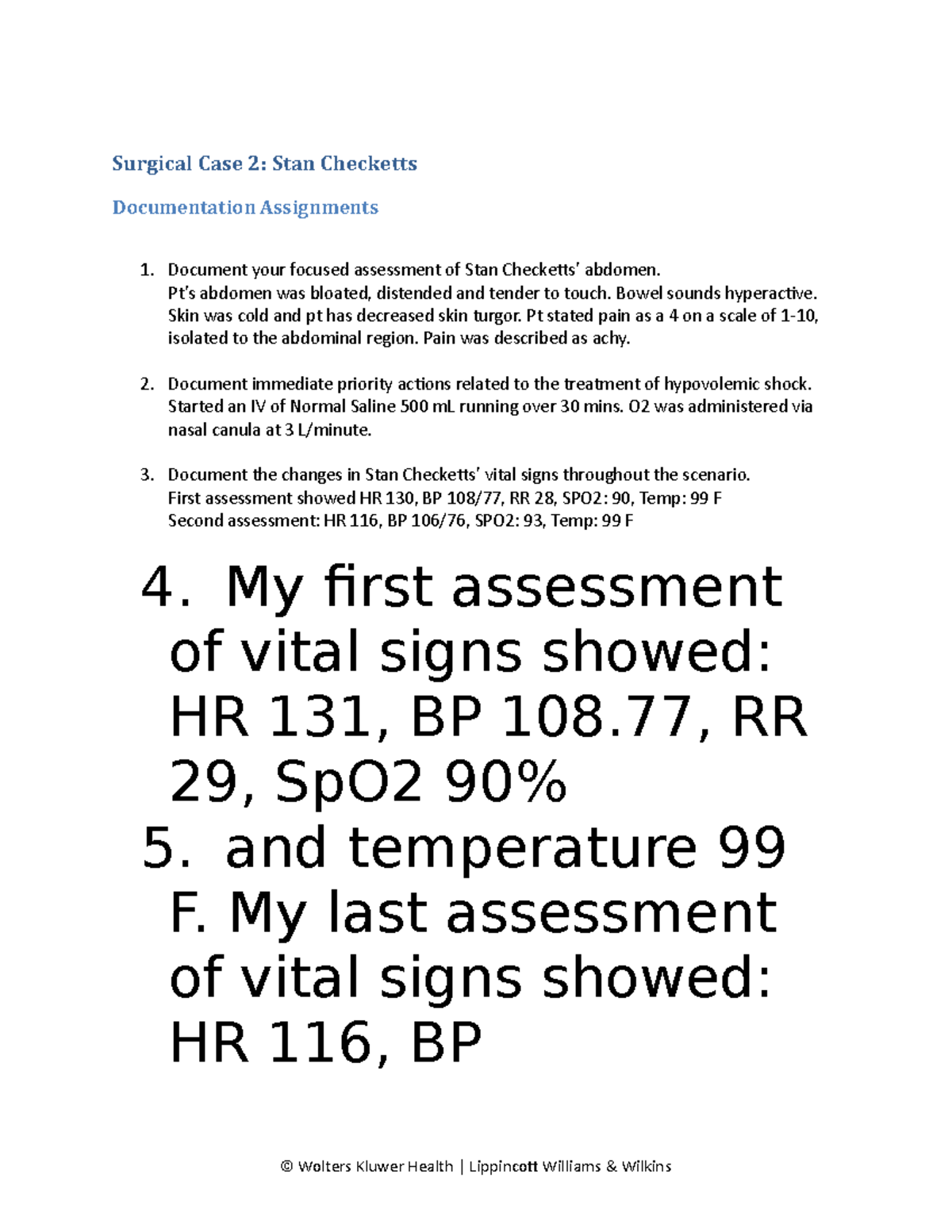 Surgical Case 02 Stan Checketts DA - Surgical Case 2: Stan Checketts ...