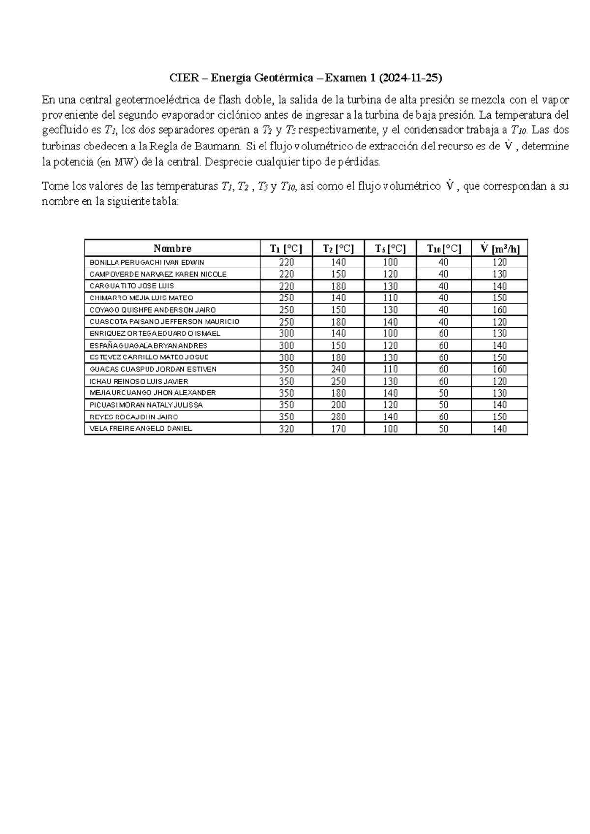 Cier Energ A Geot Rmica Examen Cier Energ A Geot Rmica