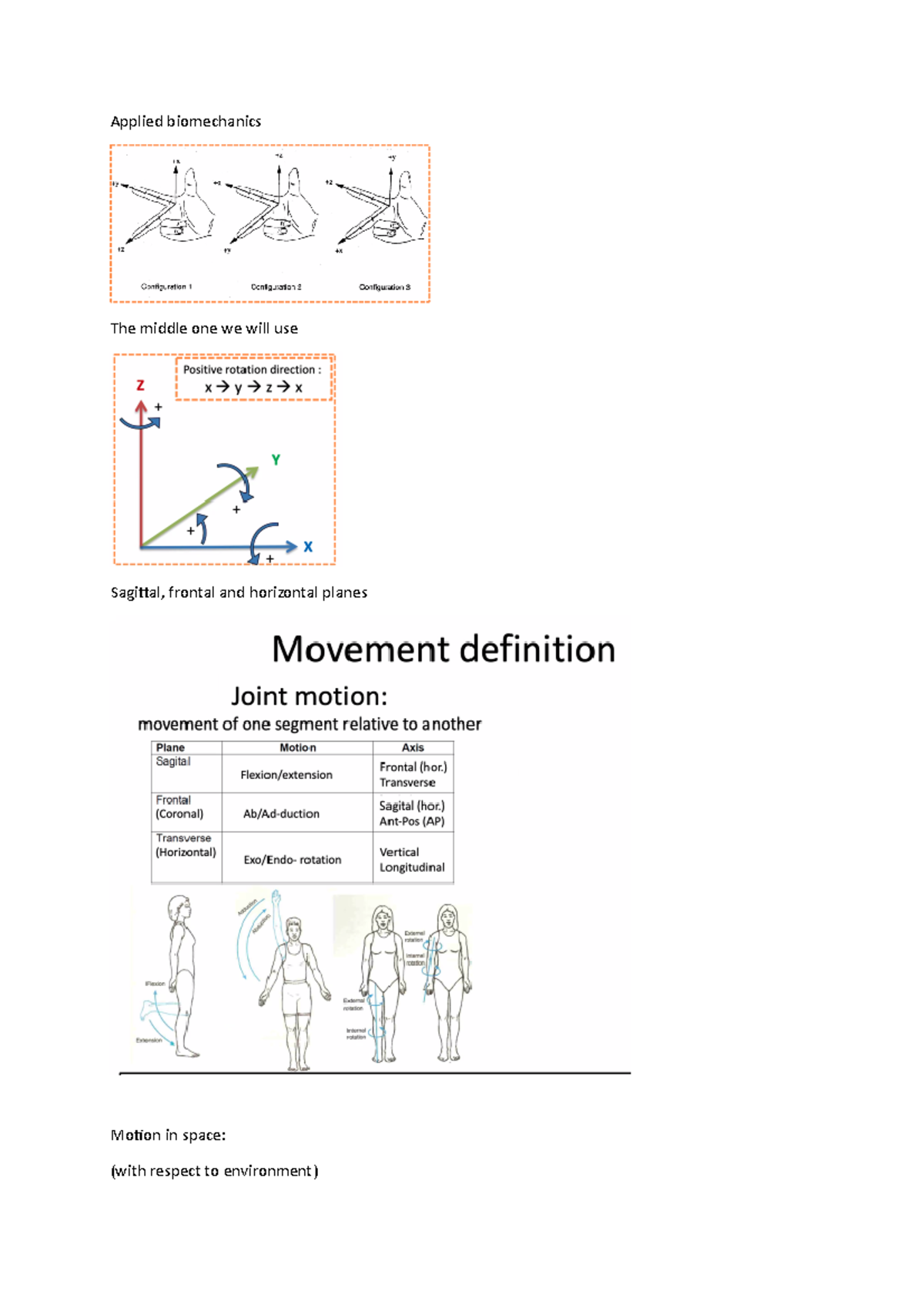 Applied Biomechanics - Center Of Mass(CoM)) == CoM = E + (eh)*0 = E+ (h ...