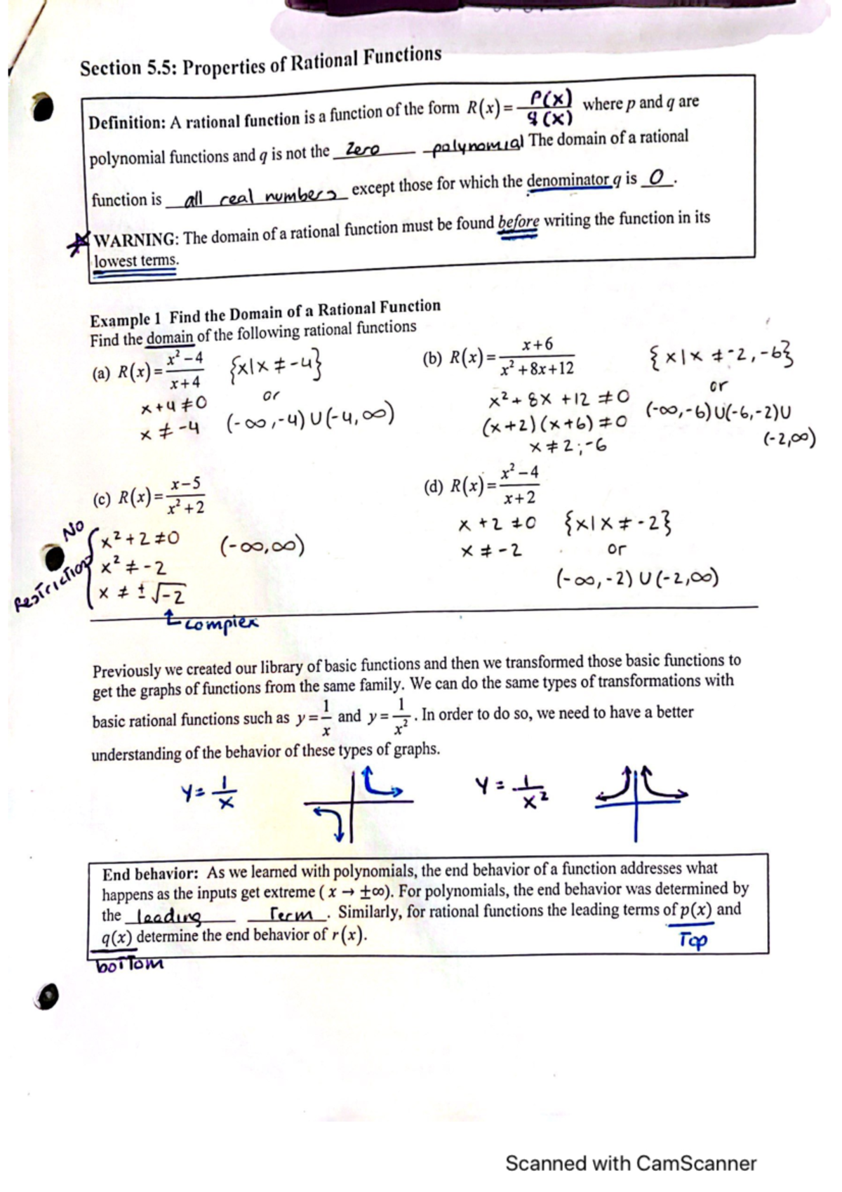 Math 131 Section 5.5 - MATH 131 - Studocu
