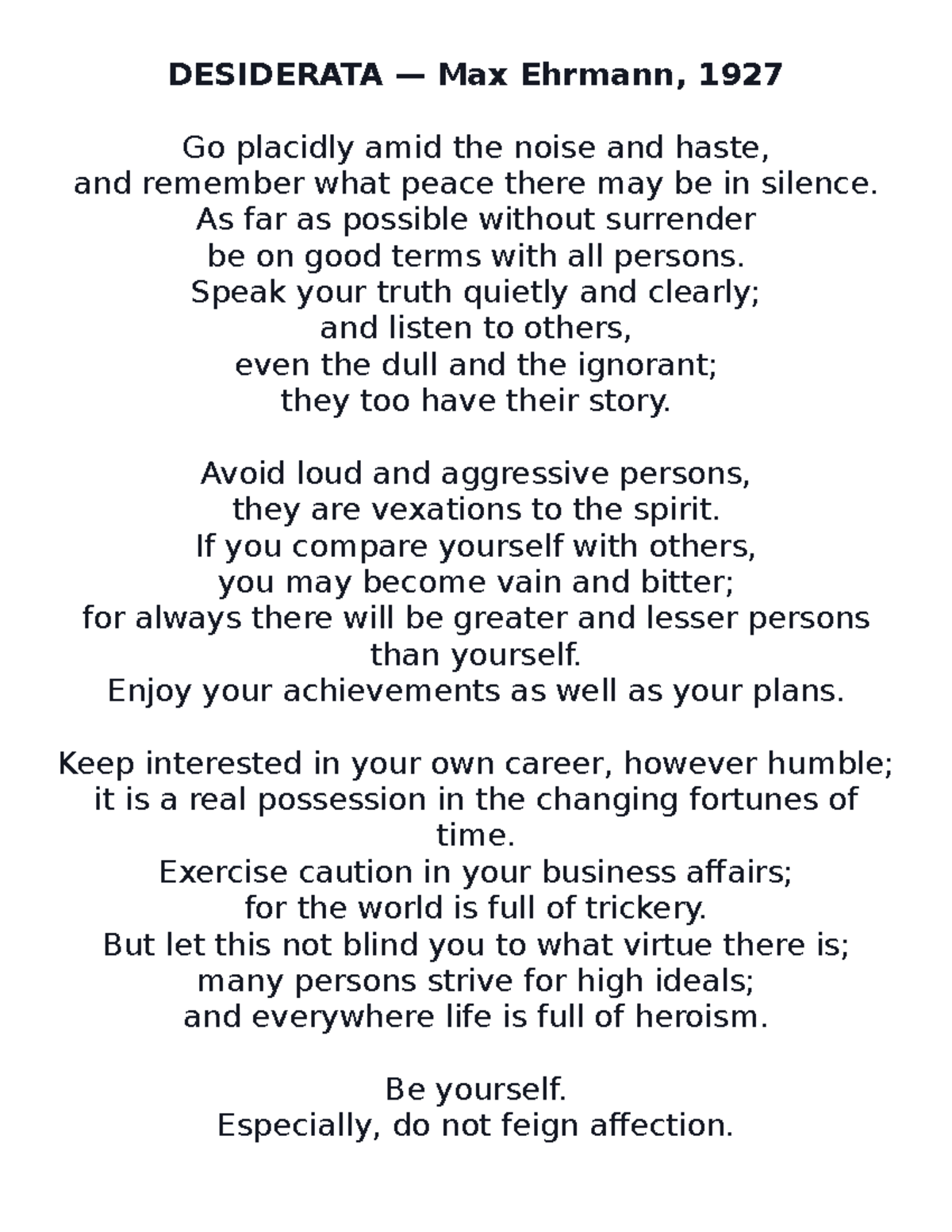 Desiderata-Proposed-SC-piece-for-SHS. copy - DESIDERATA — Max Ehrmann ...