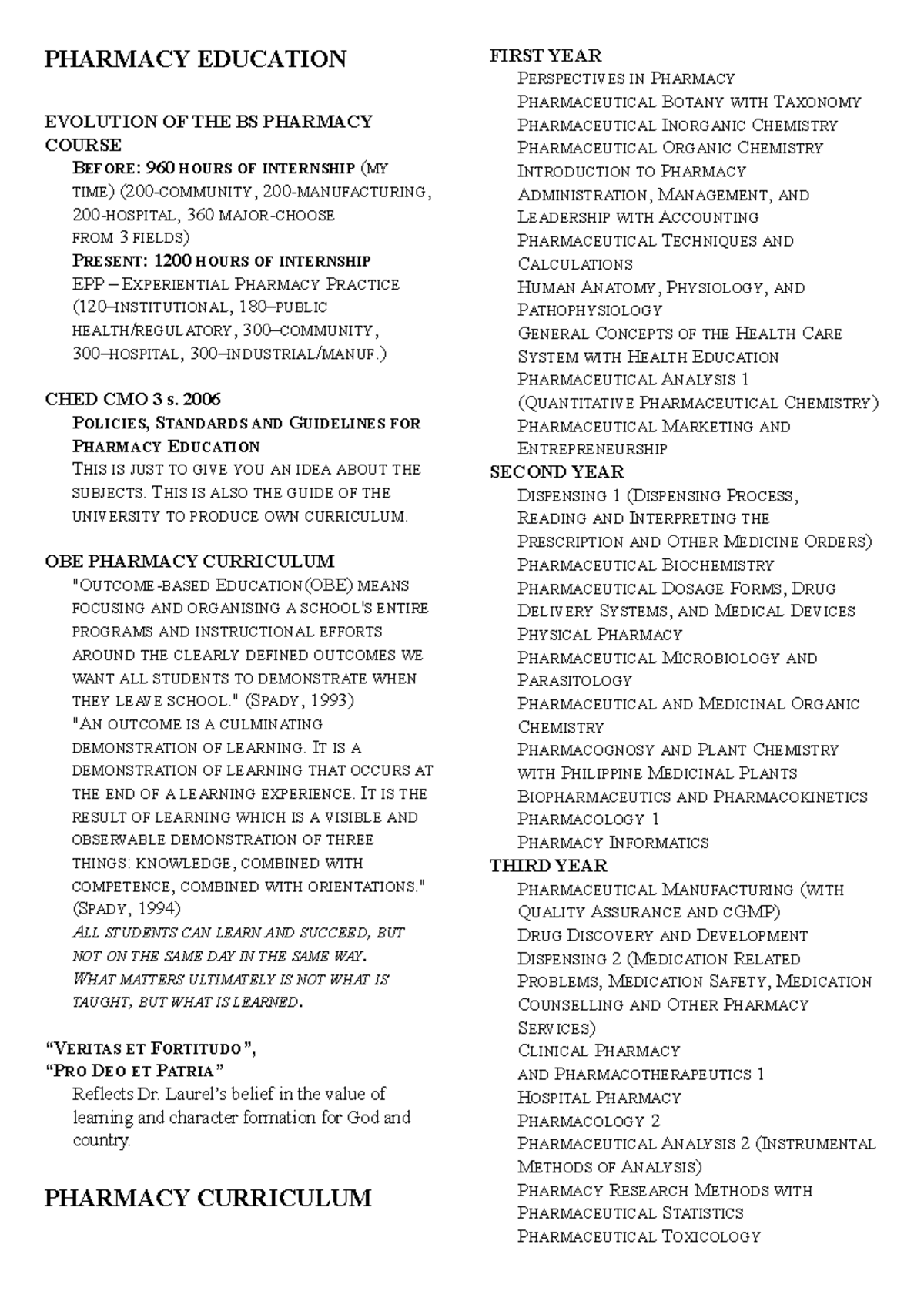 perspective-in-pharma-midterms-pharmacy-education-evolution-of-the