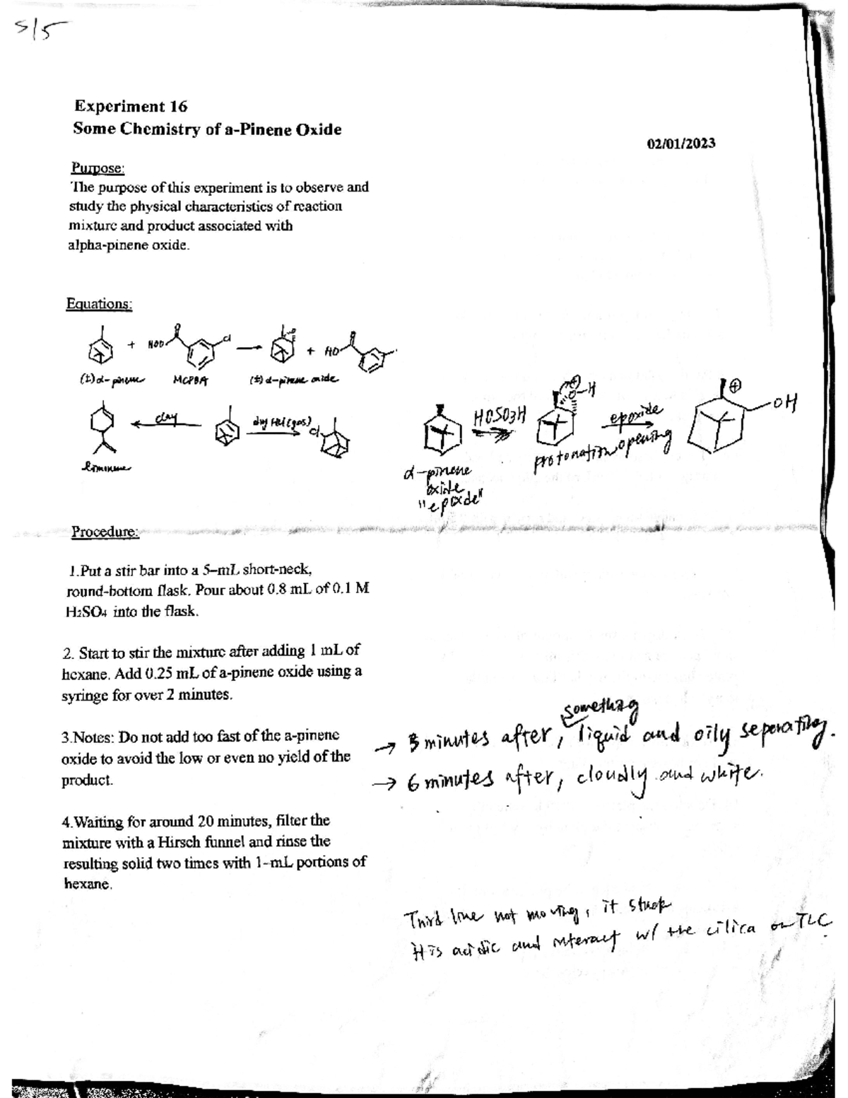 Doc 02-08-2023 17-10-14 - CHEM 3AL - Studocu