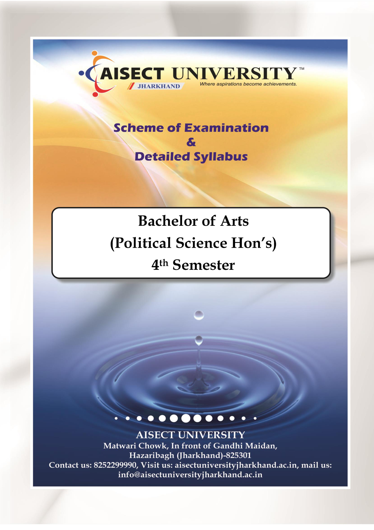 BA Pol Science 4th Sem 2016 , 2017 , 2018 Batch - Bachelor Of Arts ...