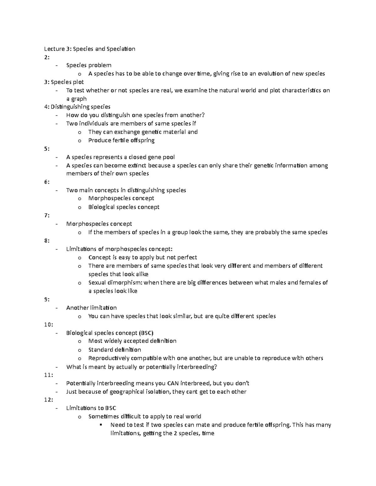 bio-ii-lecture-3-species-lecture-3-species-and-speciaion-2