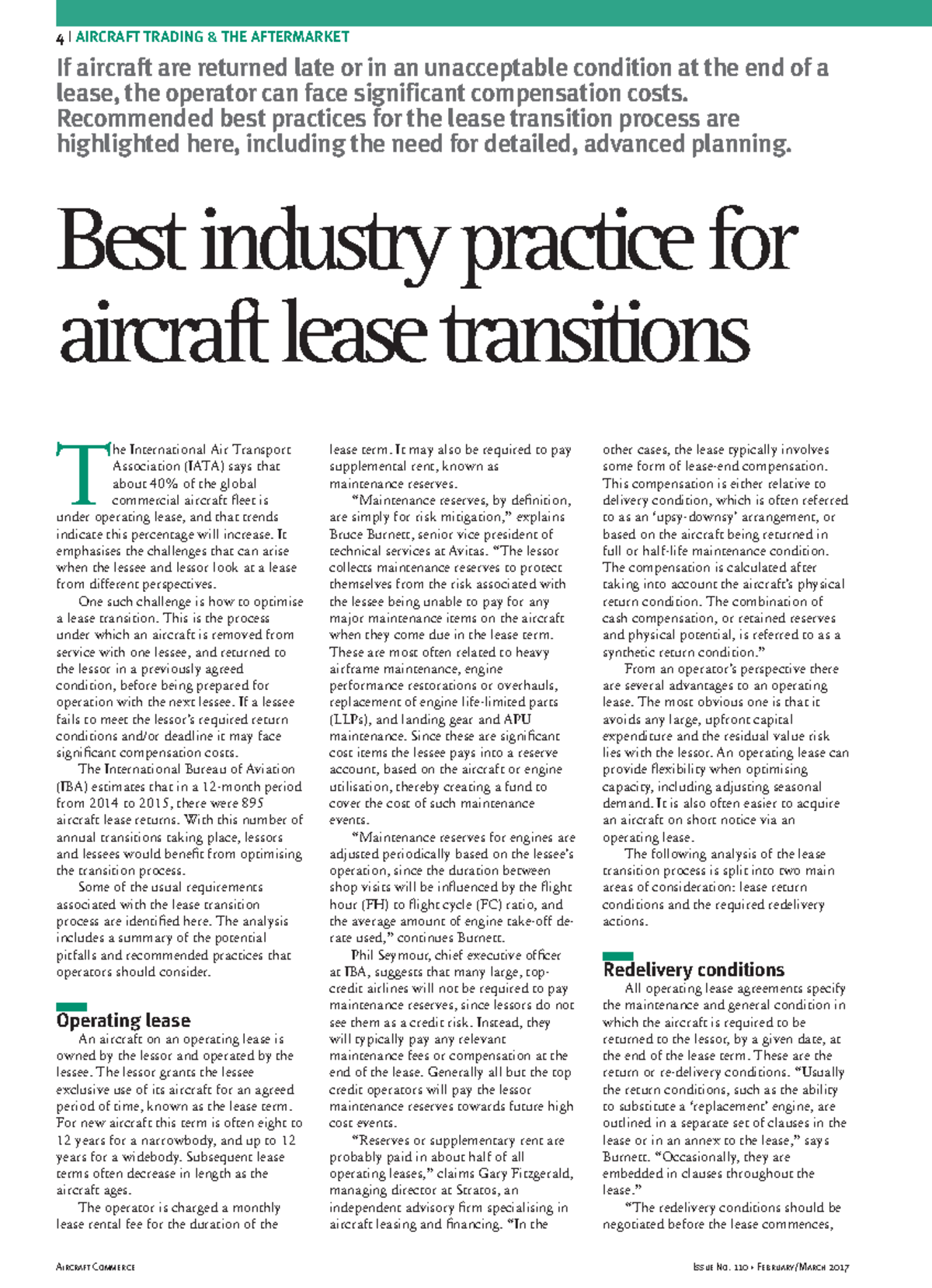 2. best-industry-practice-for-aircraft-lease-transitions - T he ...