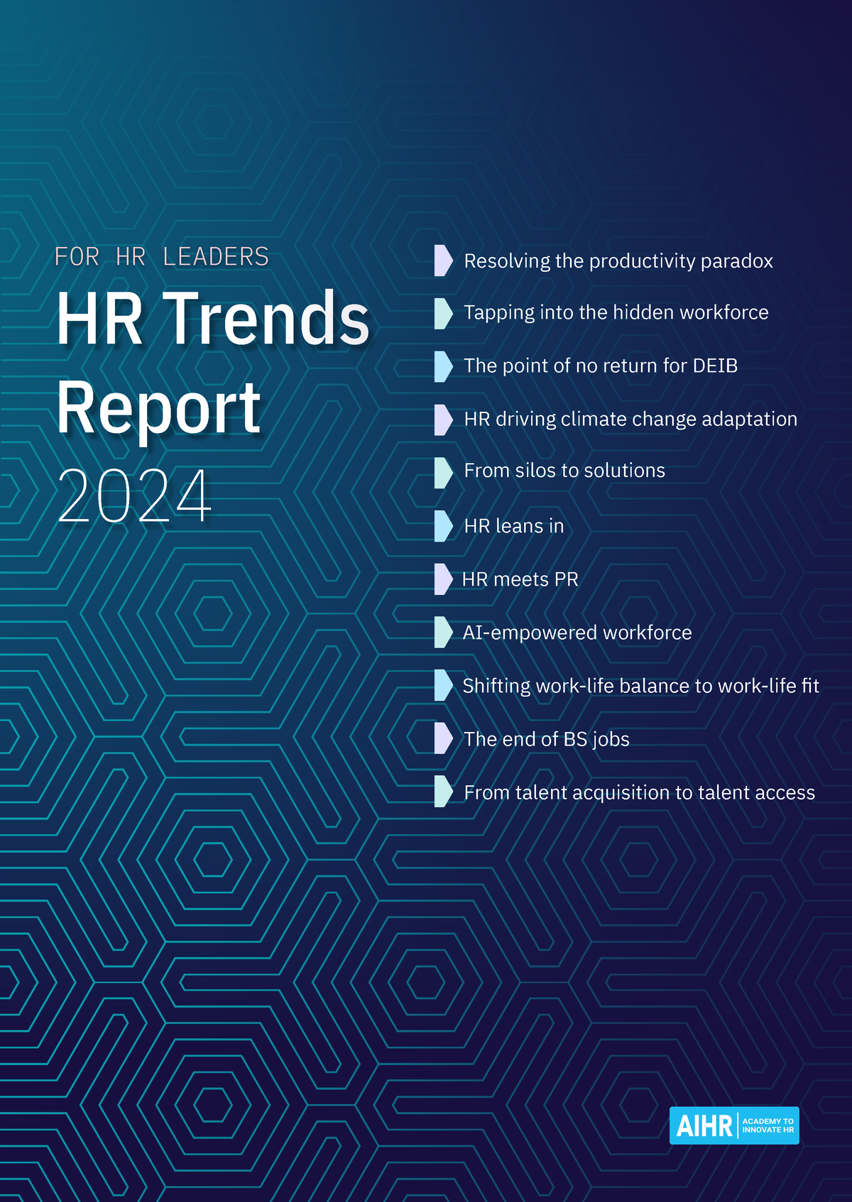 Tendencias 2024 RH - HR Trends Report 2024 FOR HR LEADERS Resolving the ...