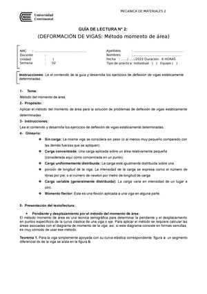 Formato Tarea 1 C1 - Thx - Tarea Nro. 1 Evaluación Para El Consolidado ...