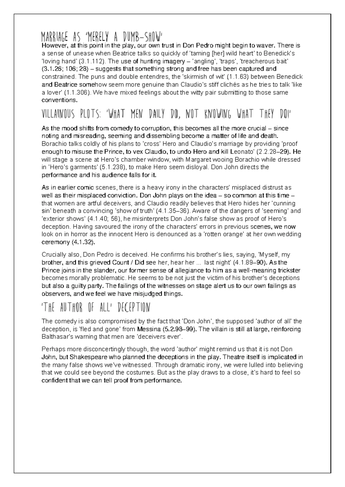 CN Module 3 PART 1 - Summary Much Ado About Nothing - UNIT III NETWORK ...