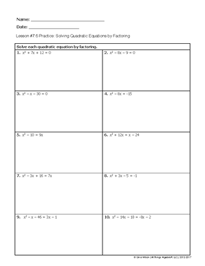 CTS Extra Notes-Document of domain and range quadratics 2021, practice ...