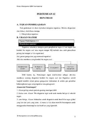 Pertemuan KE-21 Studi Kasus Permasalahan Dalam MSDM Internasional ...