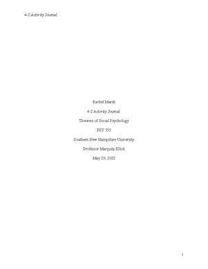 PSY 375 Module Two Lab Worksheet Template - PSY 375 Module Two Lab ...