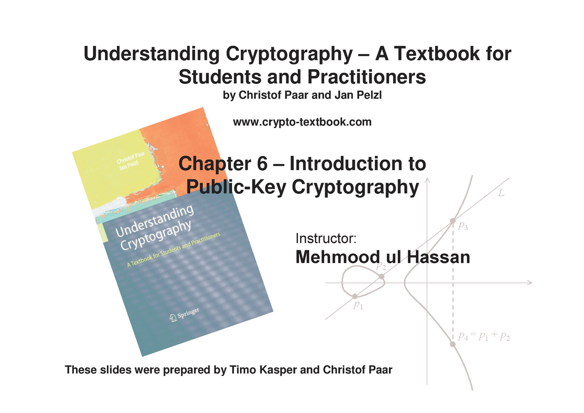 Cryptography Chptr 6-Intro To Public Key - Understanding Cryptography ...