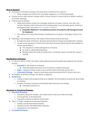 Chapter 2 - Lecture notes from PowerPoint - Causes of Death • Deaths ...