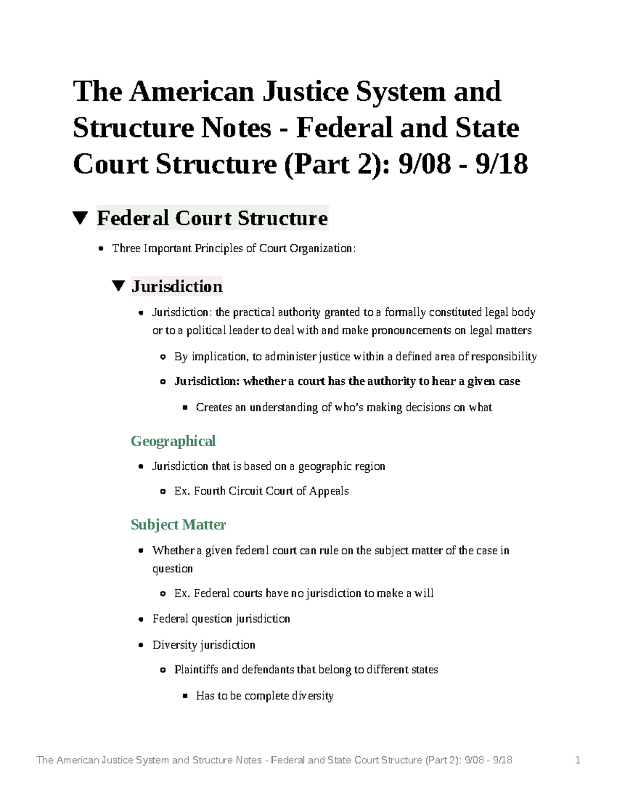 is the structure of the federal court system administration justice effectively explain