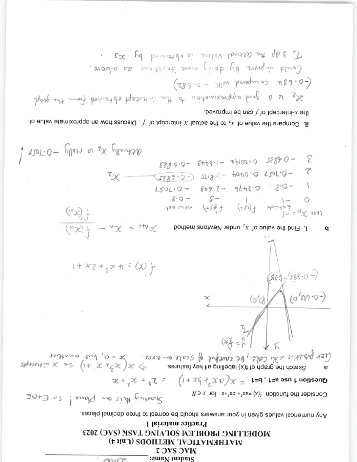 Sac 2 practice material 1 solution - MPAC20 - Studocu