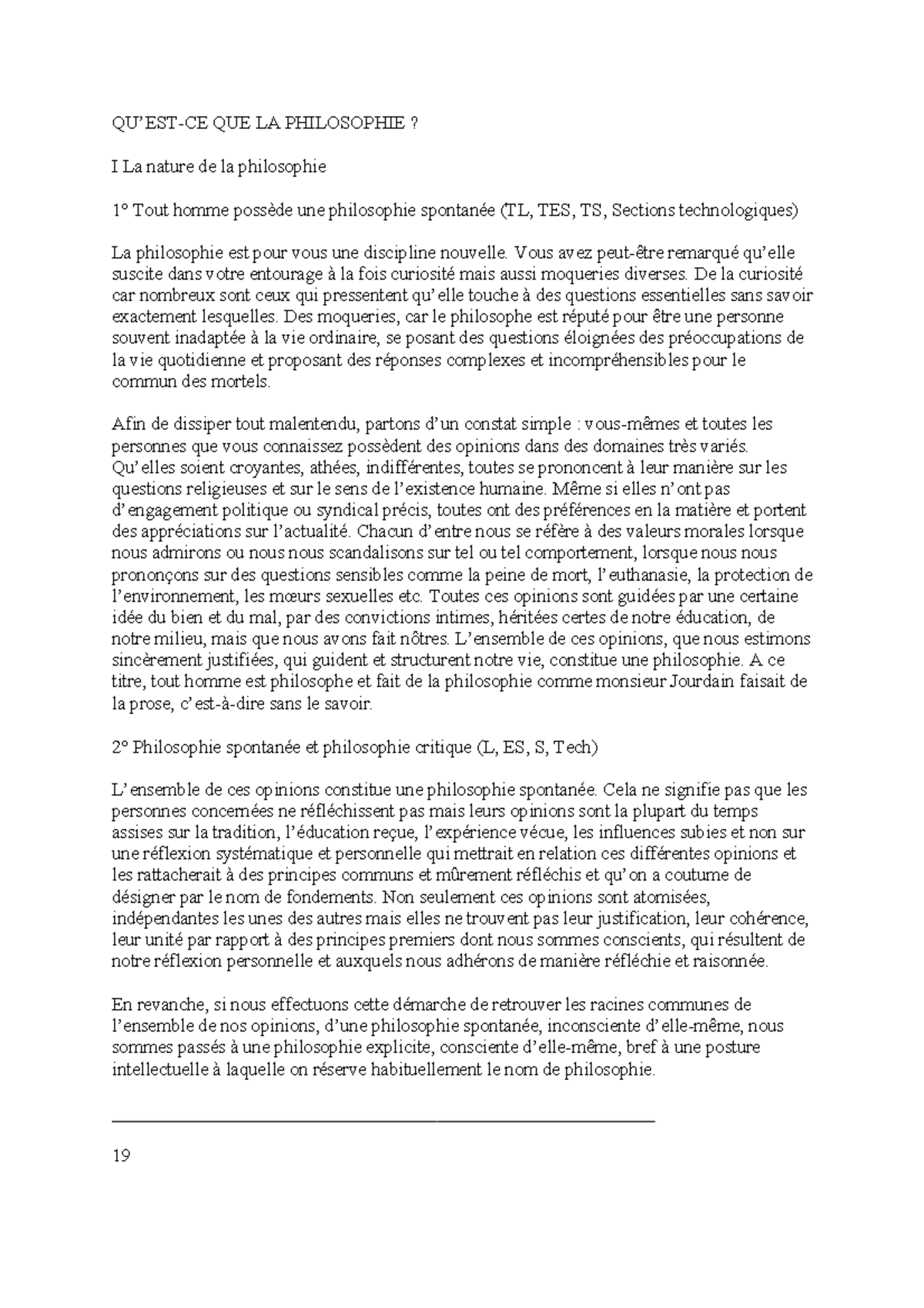 qu'est ce que l'homme philosophie dissertation pdf