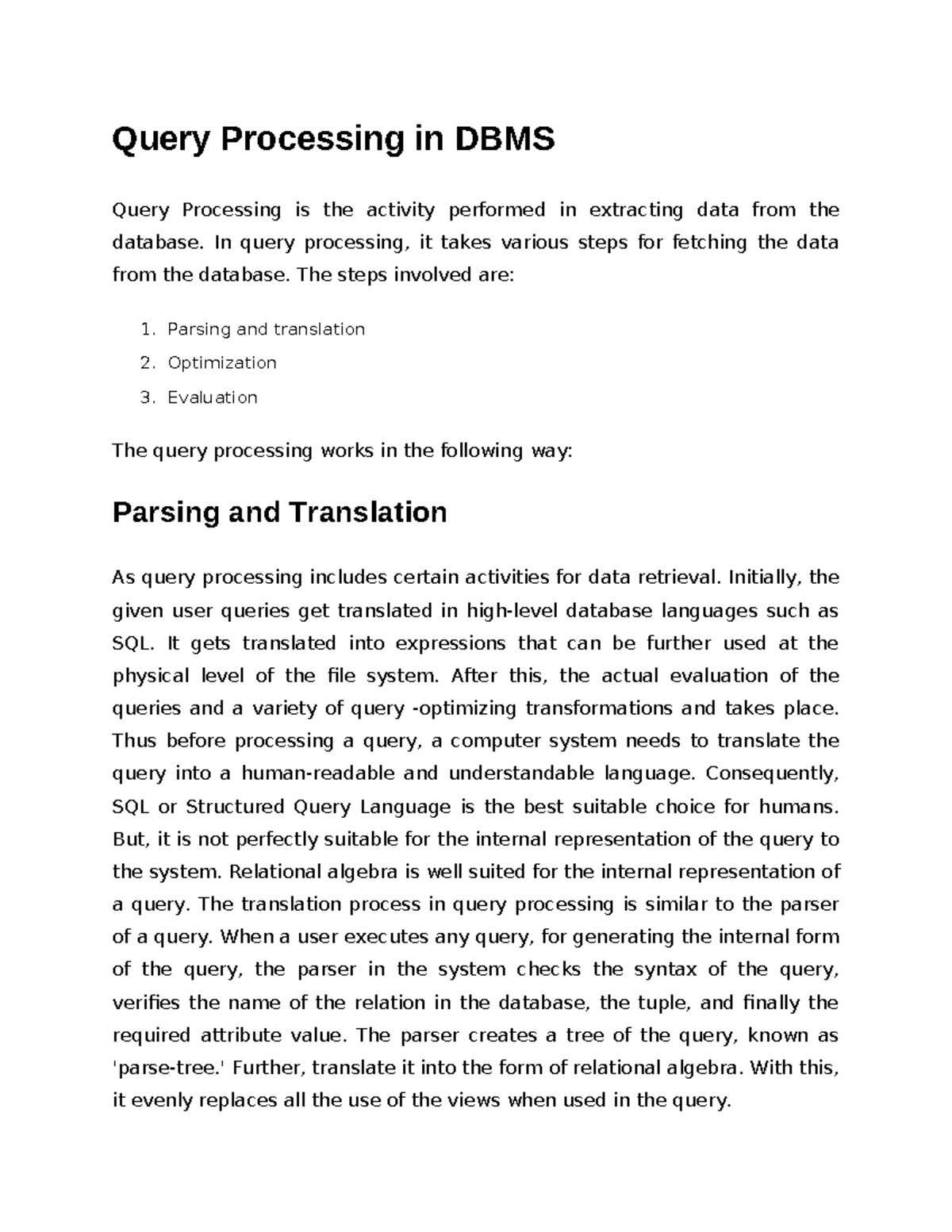 steps-in-query-processing