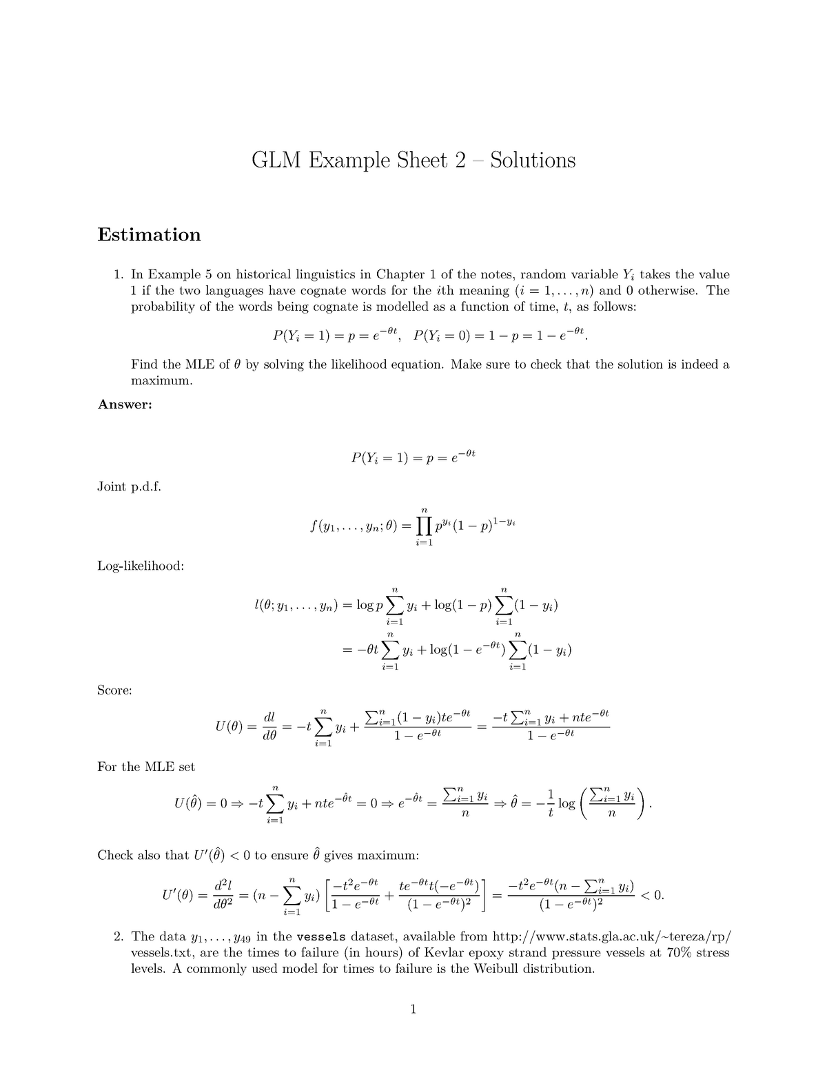 example-sheet-2solns-glm-example-sheet-2-solutions-estimation-1