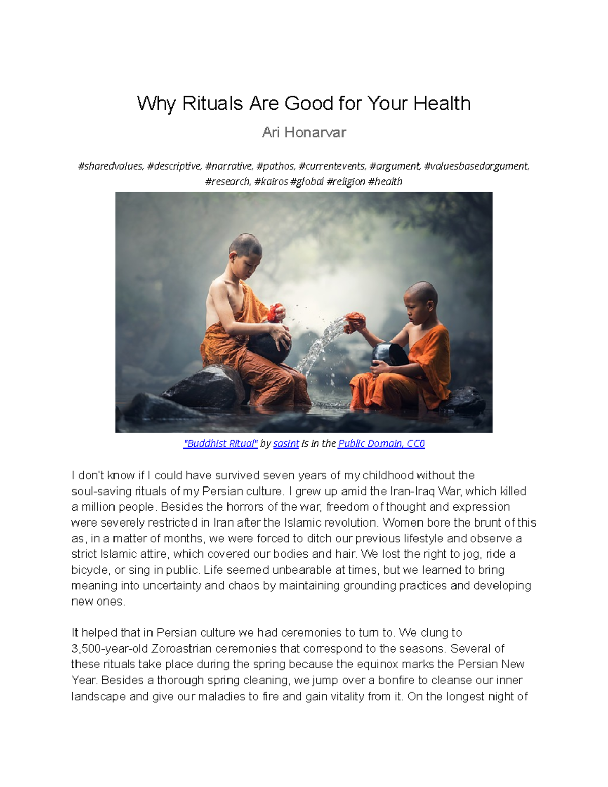 Why Rituals Are Good for Your Health Google Docs Why Rituals Are