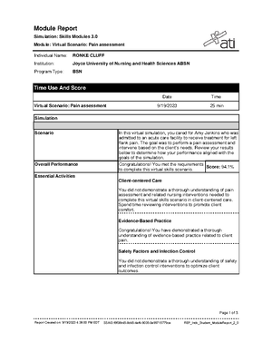 RN Targeted Medical Surgical Perioperative Online Practice 2019