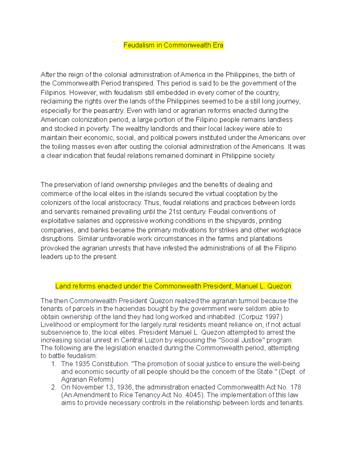 (4) Feudalism-in-Commonwealth-Era - Feudalism in Commonwealth Era After ...