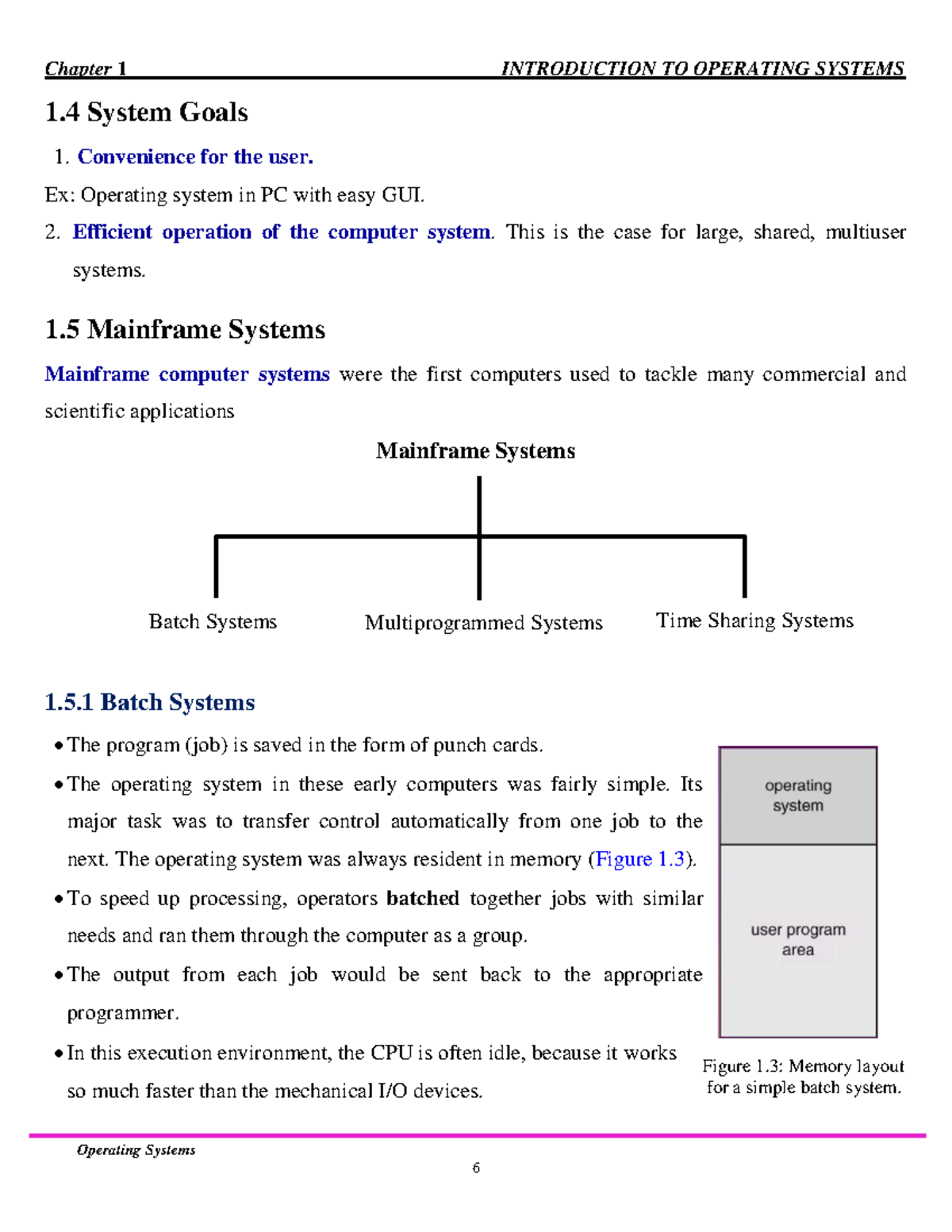 OS Chapter-01-3 - An operating system (OS) is a collection of software ...