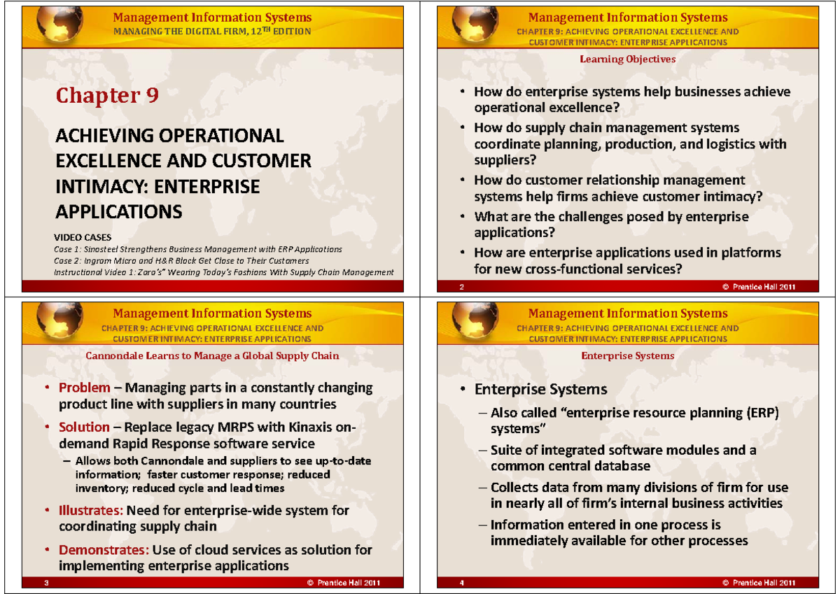 L mis12 C9 - Information Management (IMCS 050) - Management Information ...