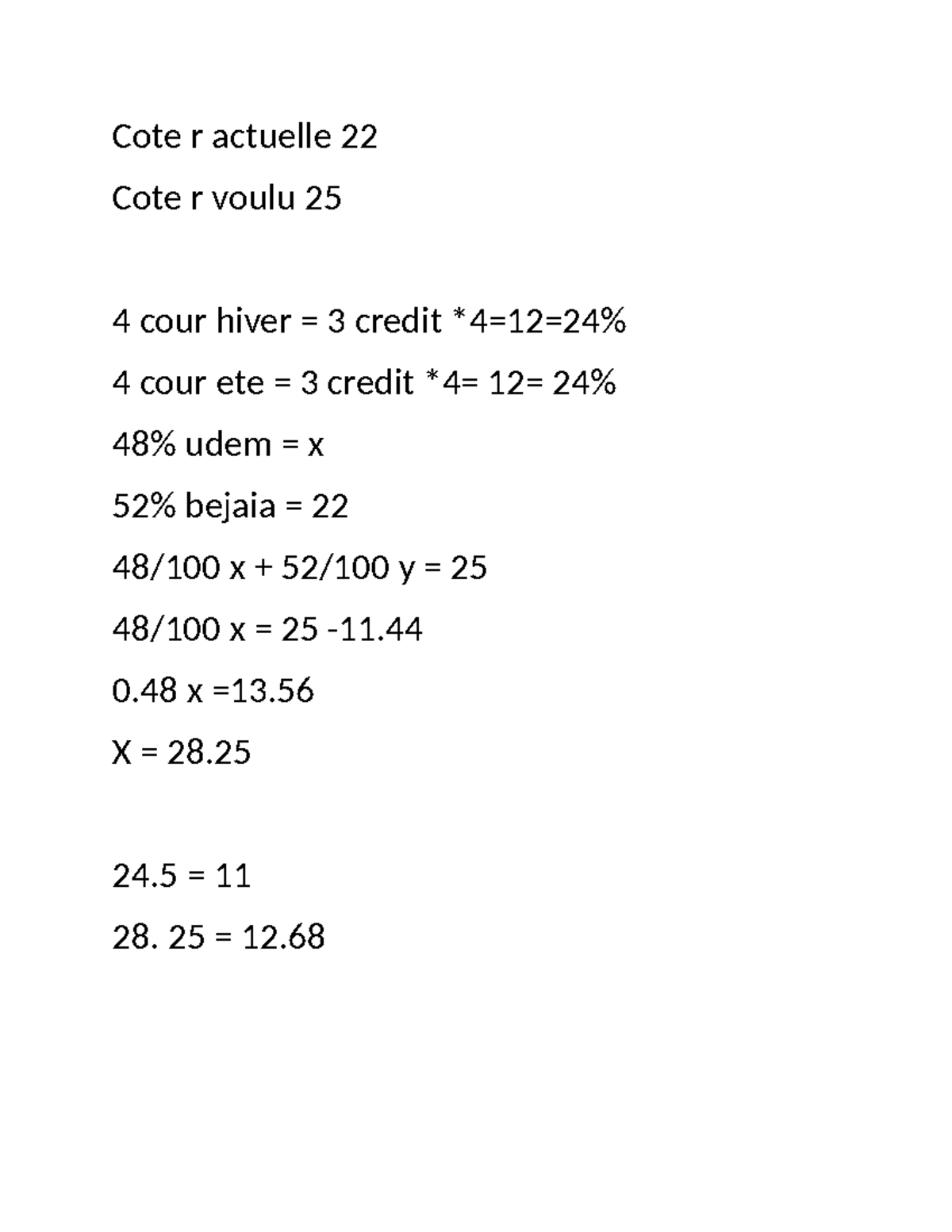 Cote r actuelle 22 - cote r de tous les module - HIST2453 - Cote r ...